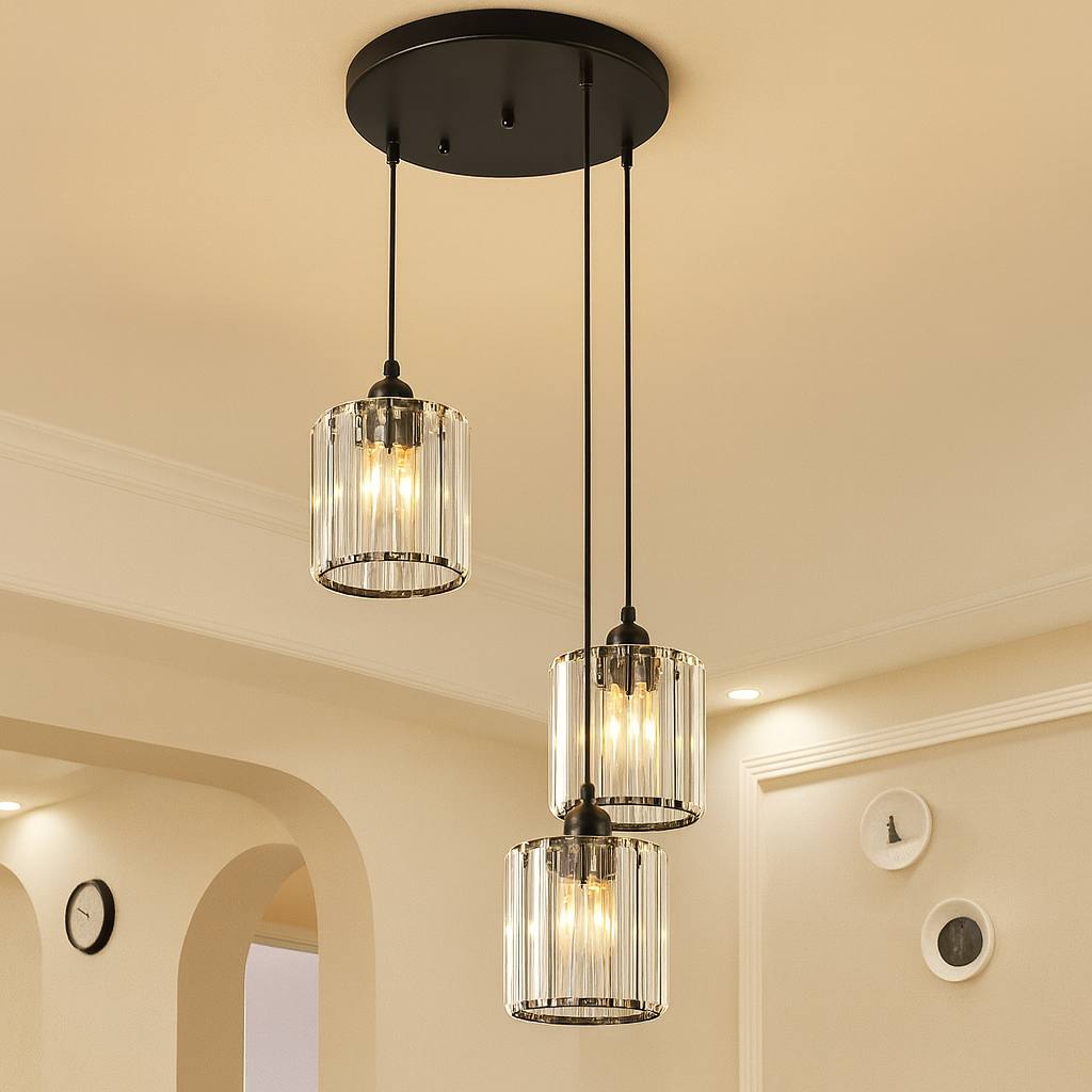 Elegant Glass Globe Trio